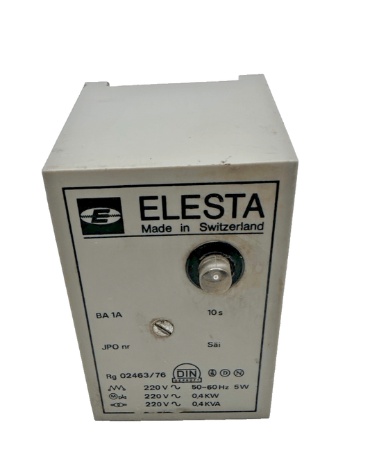 ELESTA BA 1A RG02463/76 BOITIER DE CONTROLE 220V 1W ts10s 5W - KLR Automation