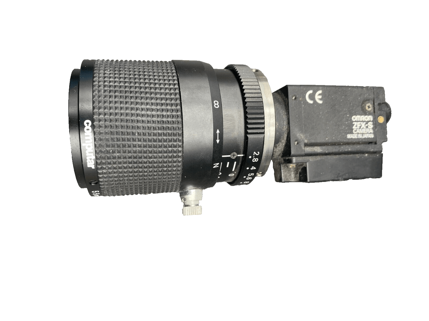 OMRON ZFX - S CAMERA 24VDC + COMPUTAR TEC M55 TELECENTRIC 55mm x1pc - KLR Automation