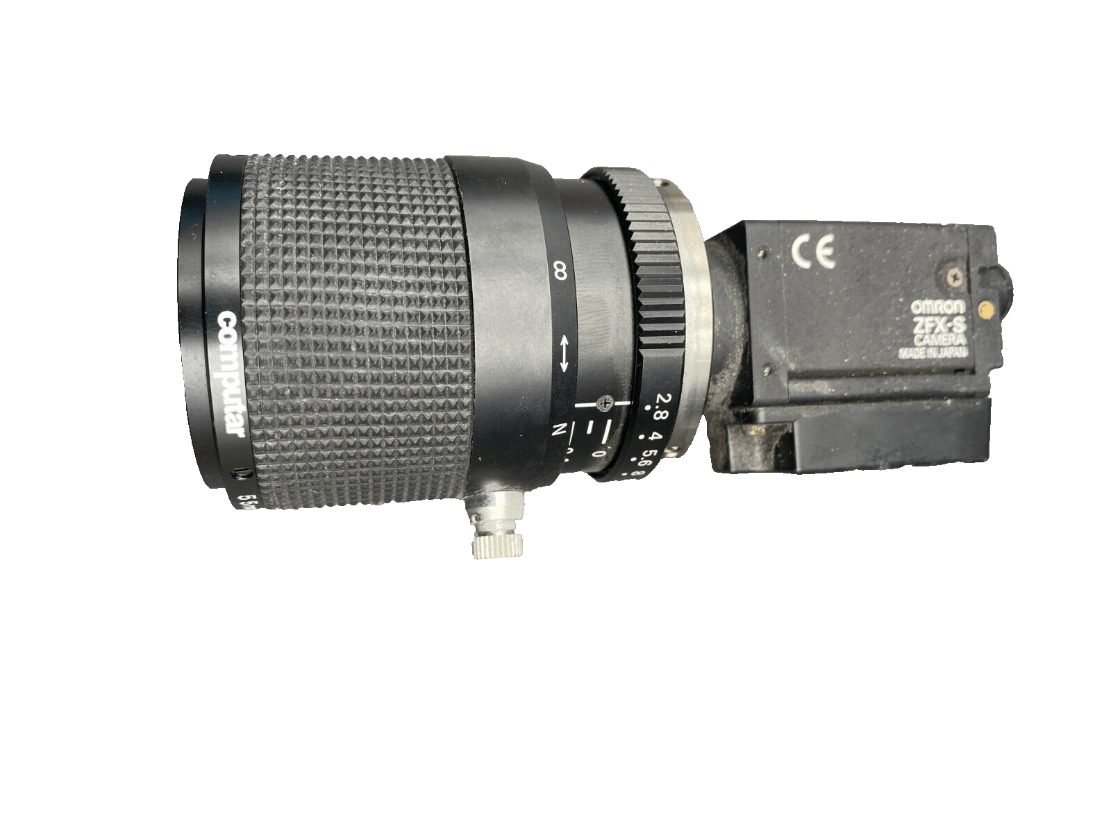 OMRON ZFX - S CAMERA 24VDC + COMPUTAR TEC M55 TELECENTRIC 55mm x1pc - KLR Automation