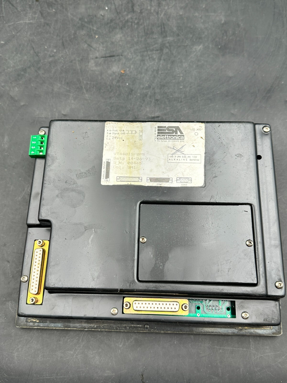 ESA Elettronica VT4401SF0P0 OPERATOR INTERFACE 22FUNCTION Panel control