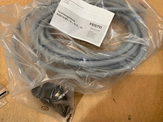 Festo 8028684 13010NH NEBV - S1WA... - K - ... - N - LE... - S9 Cable - KLR Automation