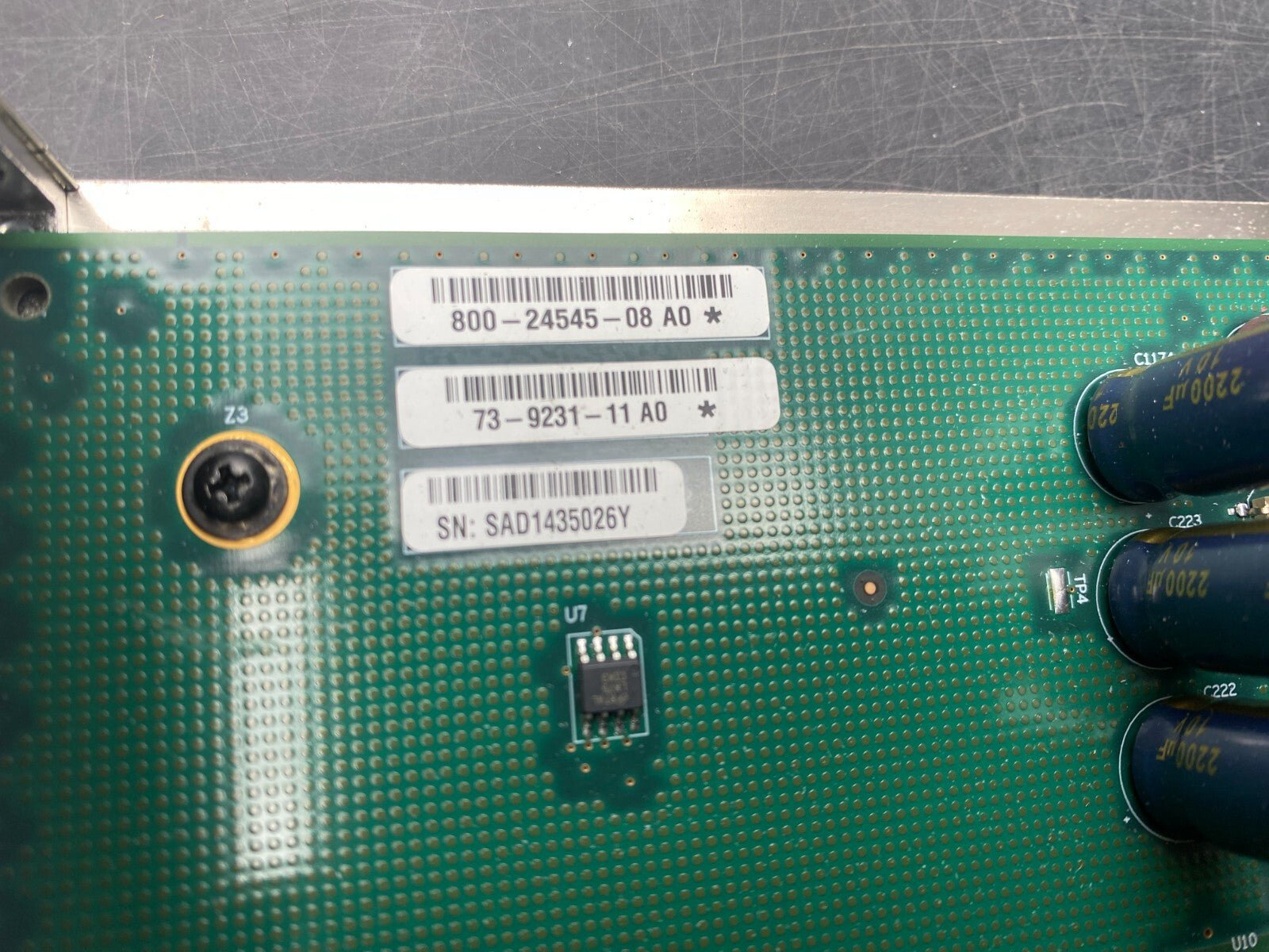 CISCO 8 - 10GBE ETHERNET INTERFACE CARD IPUIBG2RAA 800 - 24545 - 08 A0 - KLR Automation