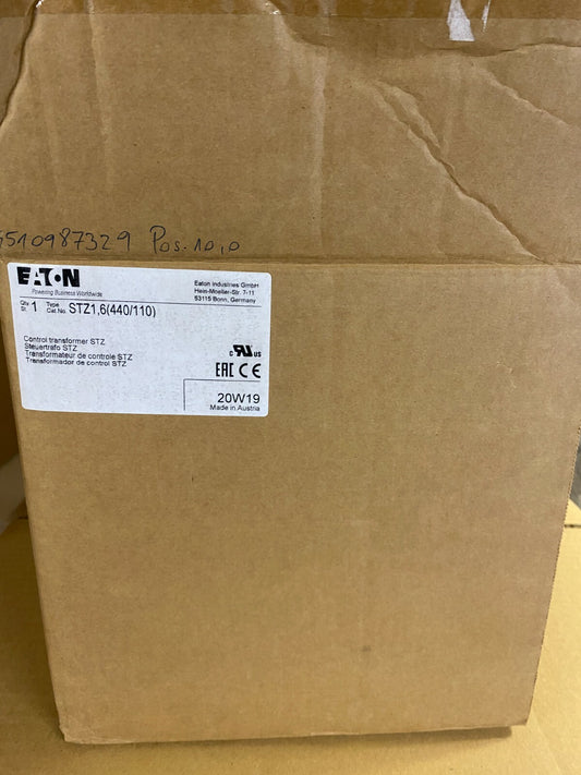 STZ1,6 440/110 EATON ELECTRIC Control transformer 1.6kVA 3,85A 477176/1 - KLR Automation