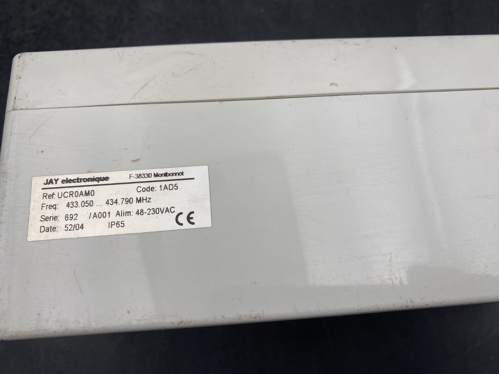 JAY UCR0AM0 1AD5 SERIE 692 WIRELESS REMOTE RECEIVER - KLR Automation