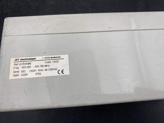JAY UCR0AM0 1AD5 SERIE 692 WIRELESS REMOTE RECEIVER - KLR Automation