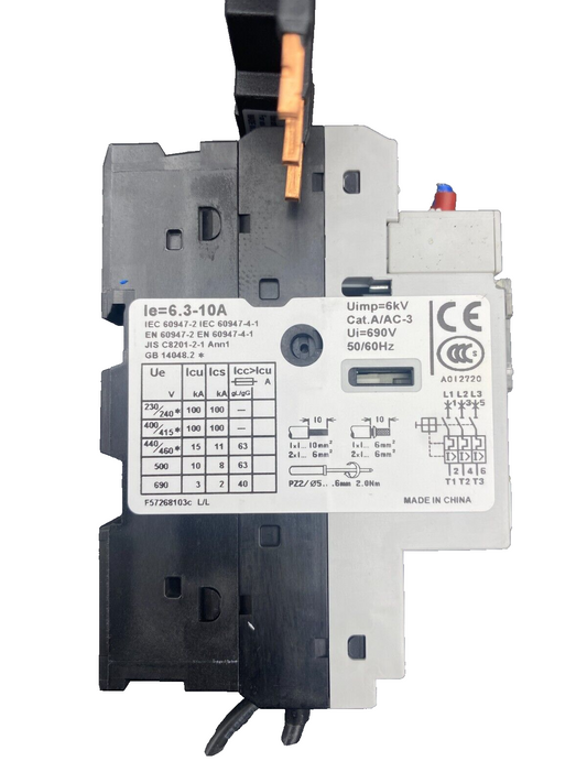GENERAL ELECTRIC GPS1BSAG MOTOR STARTER x2pc
