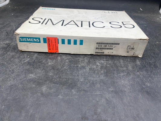 SIEMENS SIMATIC S5 6ES5430 - 7LA11 DIGITAL INPUT MODULE - KLR Automation