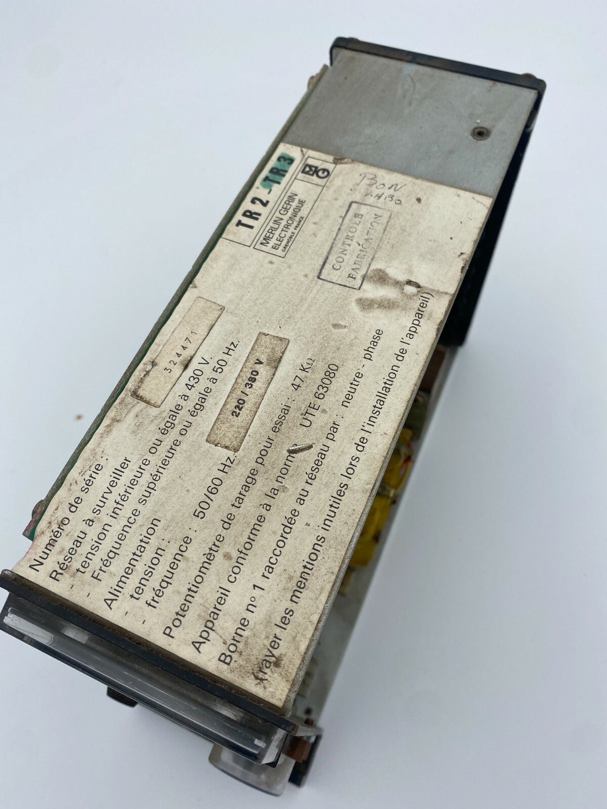Merlin Gerin Vigilohm TR2 TR3 Controller TR - KLR Automation