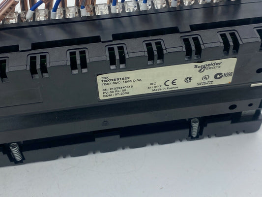 1pc x.  Schneider tbxdss1622 TBX DSS 1622 Modicon PLC OUTPUT SORTIE MOD TBX7