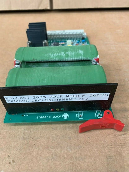 AXOR SHR060 - 200W - S MINICLAMP BRAKING PCB AXOR - KLR Automation