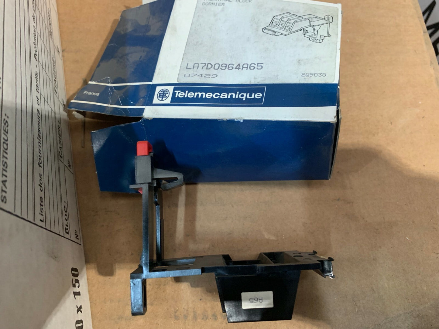  1 x  TELEMECANIQUE LA7-D0964 THERMAL OVERLOAD RELAY LA7D0964A65