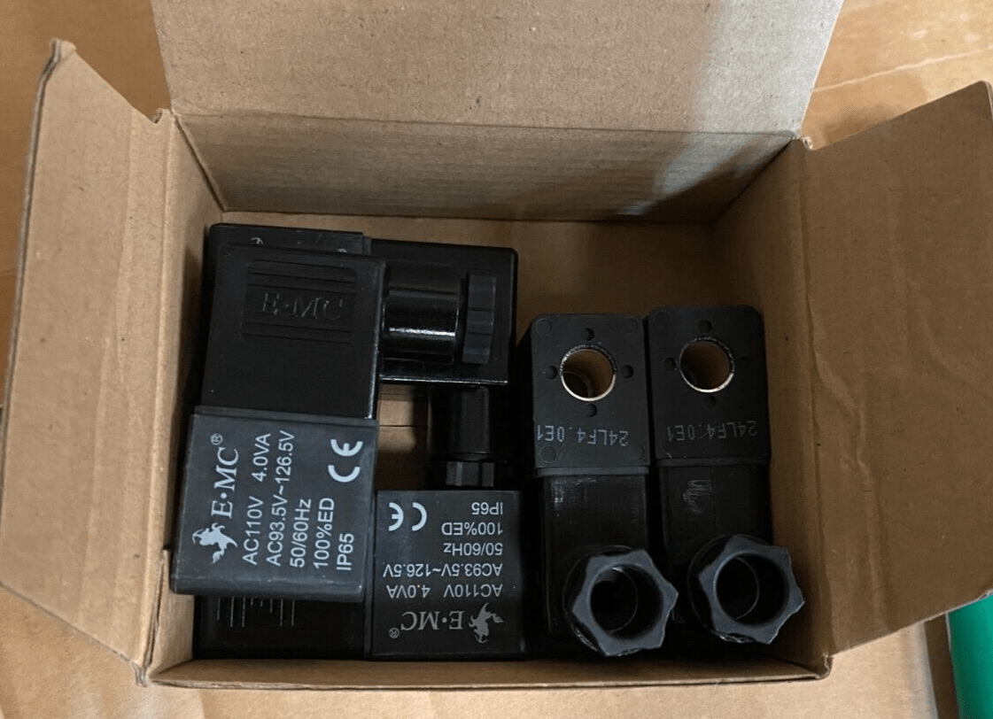 EMC XHD - V2 - E1 Z19421 BOBINE RV POUR VANNE 22mm ET 34mm x10pc - KLR Automation