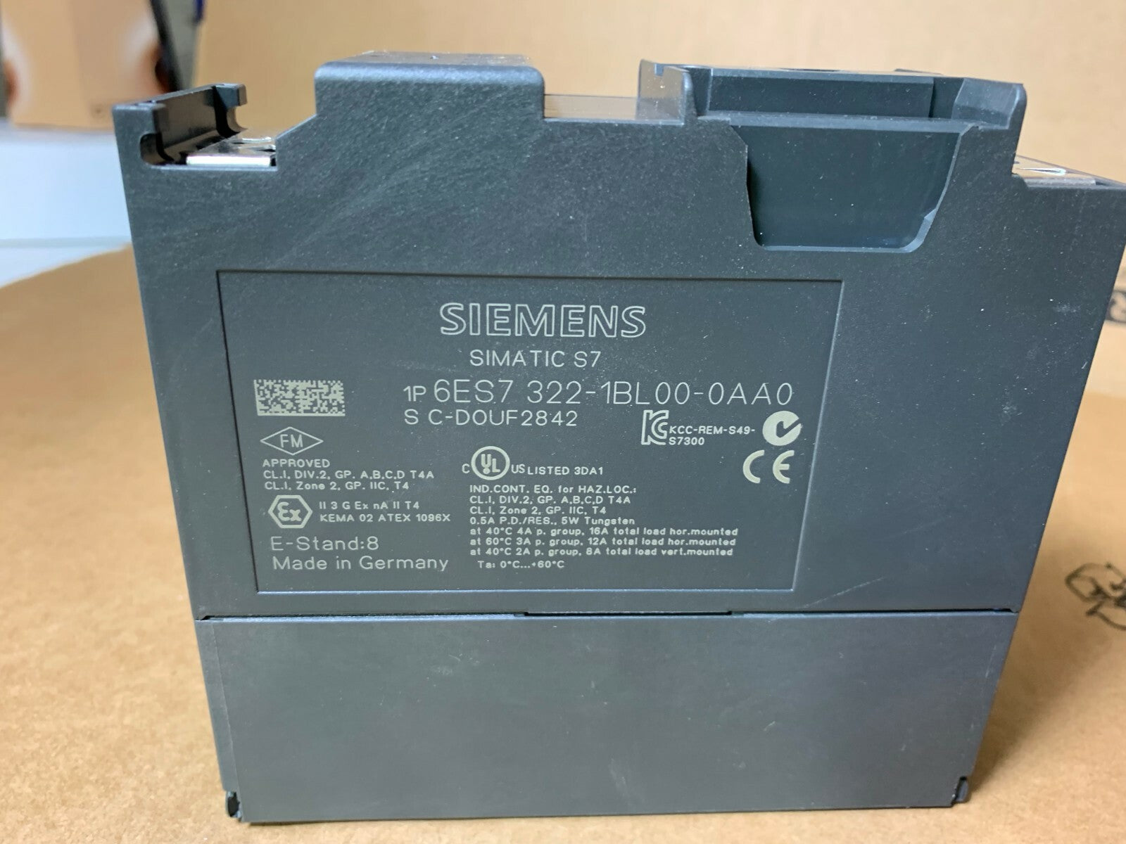 Siemens S7 SIMATIC 6es7 322-1bl00-0aa0