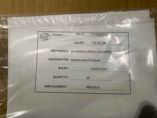 1pc x SURVISION VISIPAK 13673 VP - OV - TCS CAMERA ANPR CONTEXTE Radar - KLR Automation