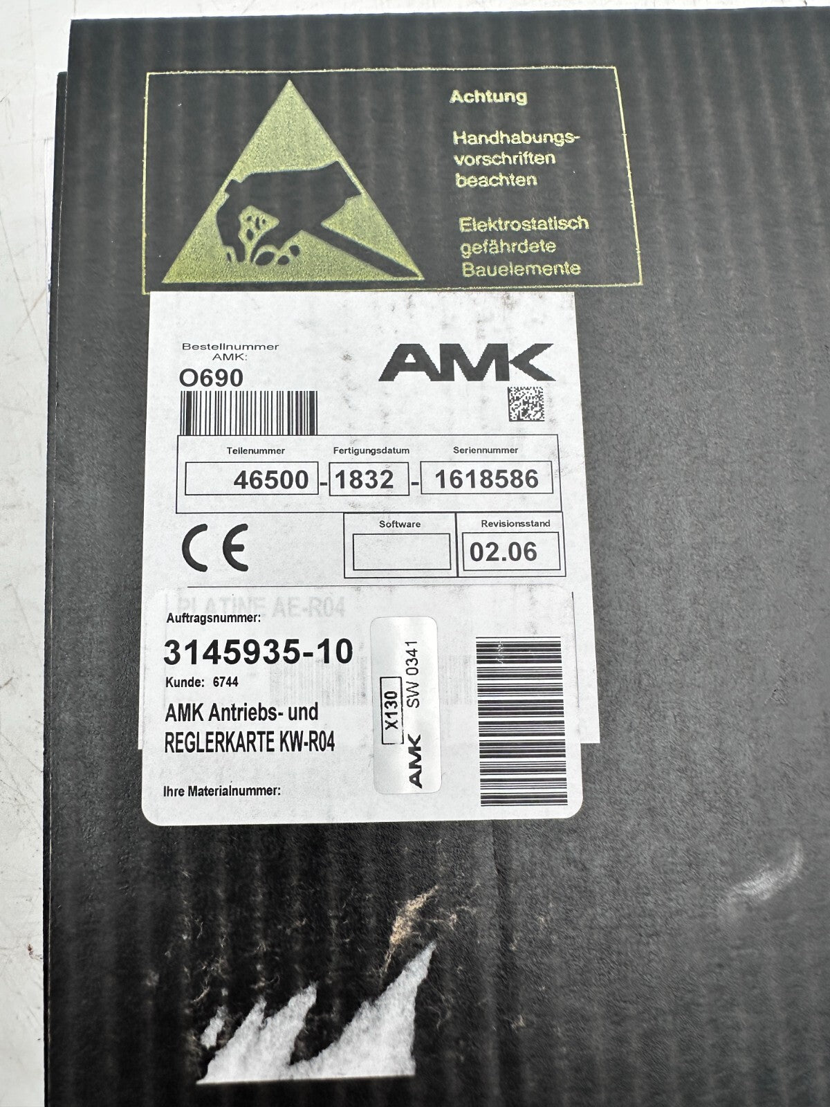 AMK KW - R04 CONTROLLER CARDS - KLR Automation