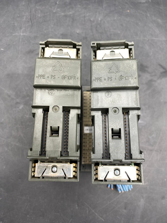 LOT OF 2  SIEMENS SIMATIC SM322 6ES7 322-1HH00-0AA0 E-S 6 DIGITAL OUTPUT MODULE