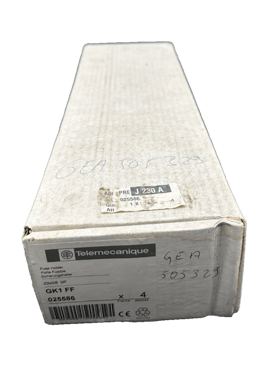 TELEMECANIQUE GK1 FF 025586 PORTE FUSIBLE x4pc - KLR Automation