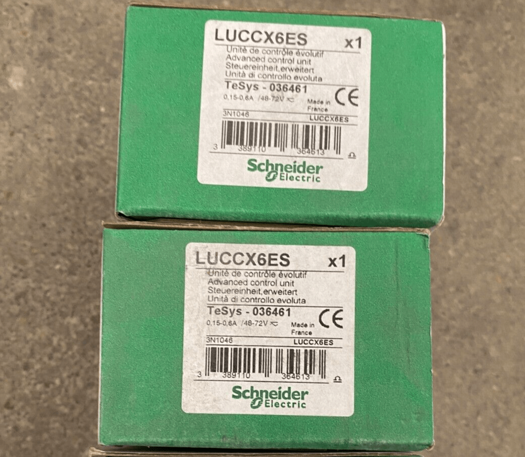 1pc x NEW SCHNEIDER ELECTRIC LUCCX6ES ADVANCED CONTROL UNIT - KLR Automation