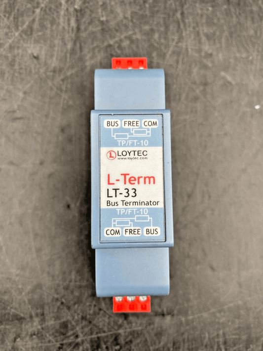 LOYTEC L - TERM LT - 33 BUS TERMINATOR TP/FT - 10 - KLR Automation