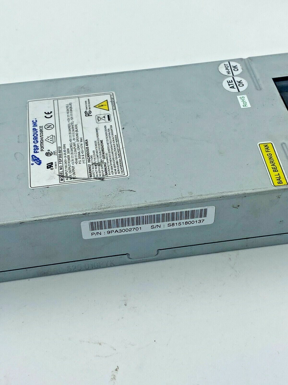 1pc x FSP Group FSP300-601U Power Supply 300W Server