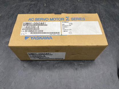 YASKAWA SGMAV-06A3A61 SERVO MOTOR
