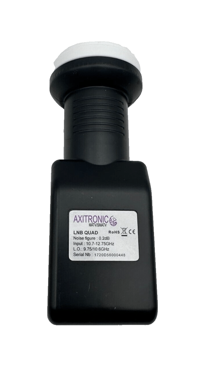 AXITRONIC LNBQUAD TETE DE PARABOLE - KLR Automation