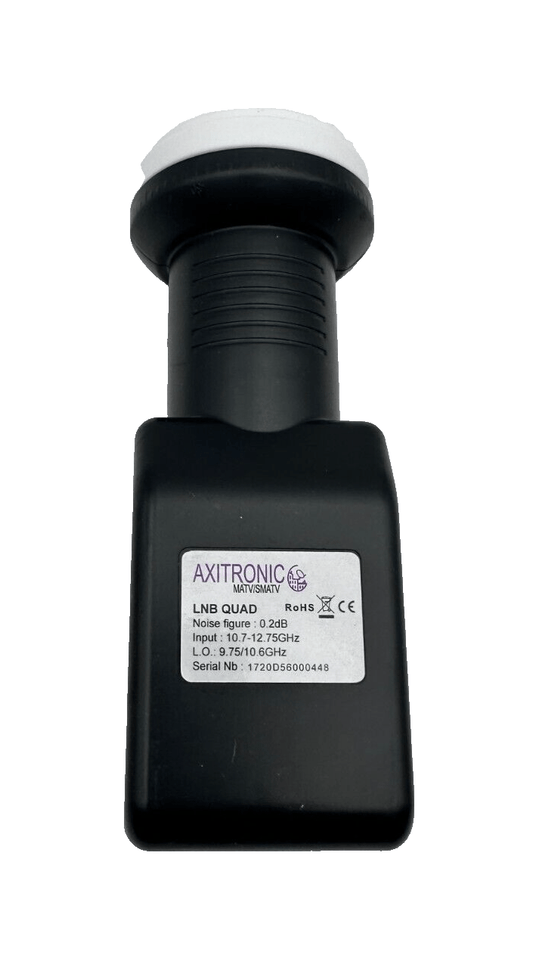 AXITRONIC LNBQUAD TETE DE PARABOLE - KLR Automation
