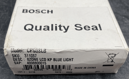 BOSCH CP508LB 8 ZONE LCD KP BLUE LIGHT x1pc - KLR Automation