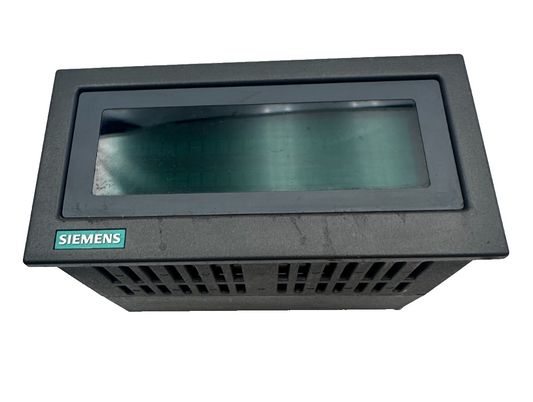 SIEMENS 6AV3010-1DK00 TEXT DISPLAY TD10/220-5 + 6AV3971-1BA01-0CA0