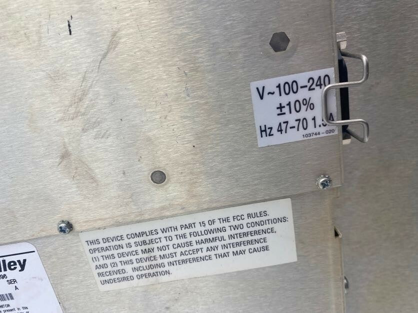 ALLEN-BRADLEY Industriel Flat Panel Monitor 6185-CACAAAZ FC15/A