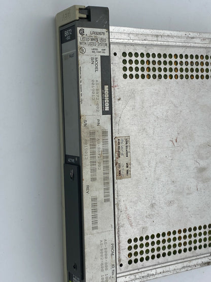 GOULD MODICON Analog Output B872: AS - B872 - 002 - KLR Automation