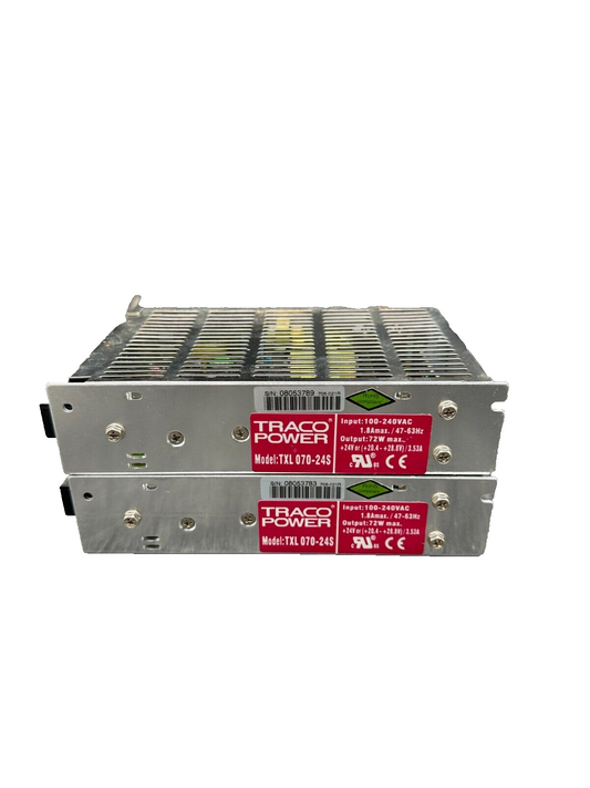 TRACO POWER TXL 070-24S POWER SUPPLY x2pc