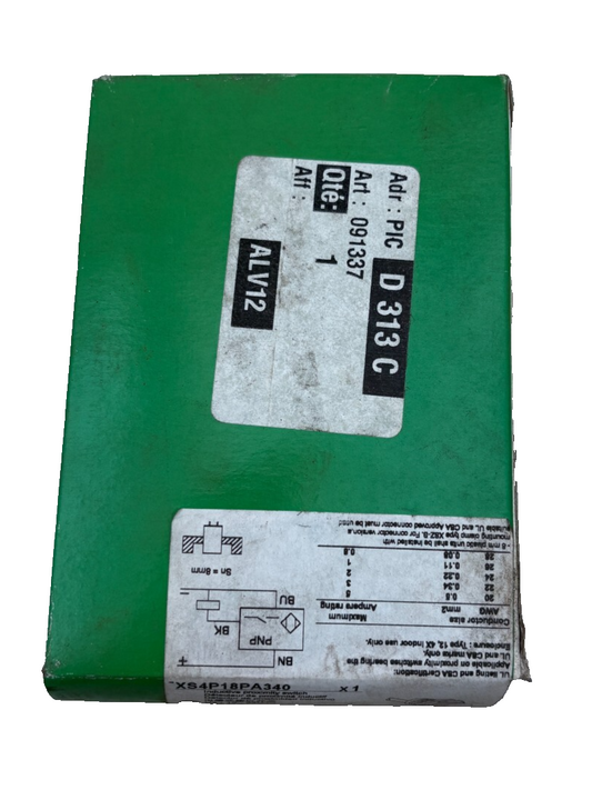 SCHNEIDER ELECTRIC XS4P18PA340 091337 DETECTEUR DE PROXIMITE x1
