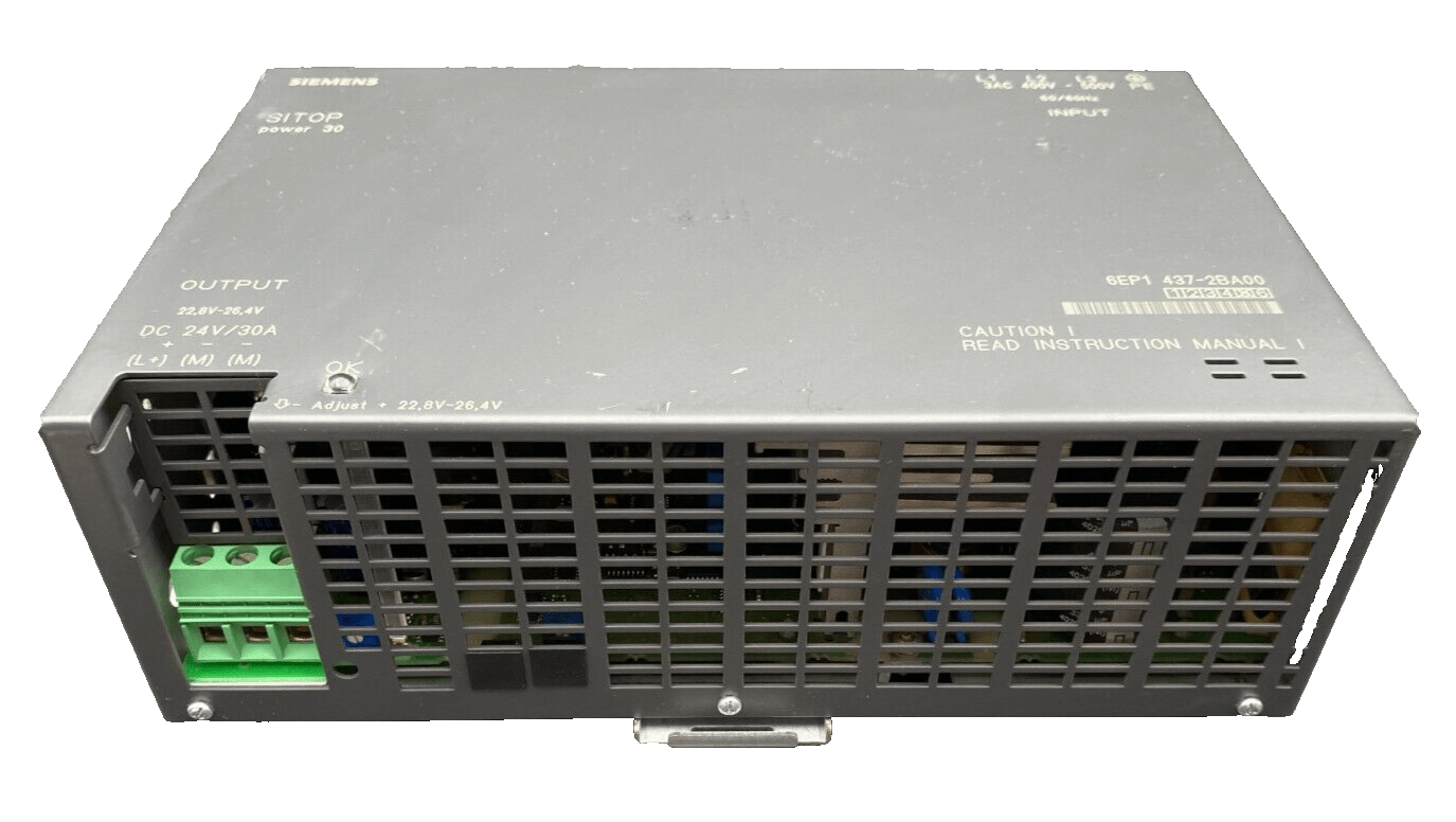 SIEMENS 6EP1437 - 2BA00 SITOP POWER 30 POWER SUPPLY - KLR Automation