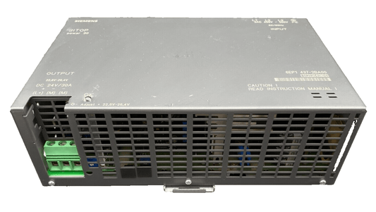 SIEMENS 6EP1437 - 2BA00 SITOP POWER 30 POWER SUPPLY - KLR Automation