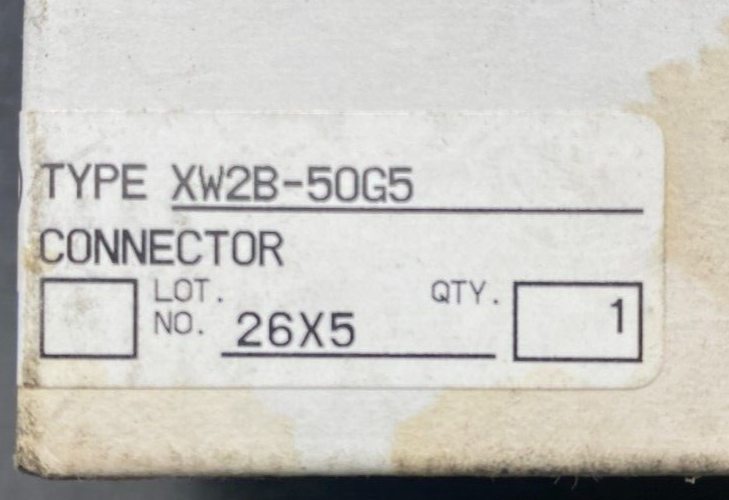 OMRON XW2B-50G5 CONNECTOR