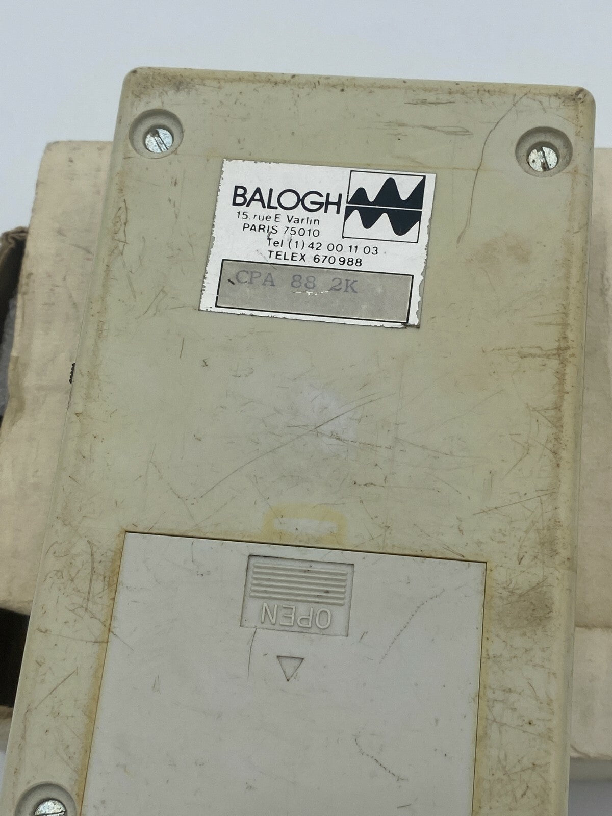BALOGH CPA - 88/2K - RFID CPA 88 2K - KLR Automation