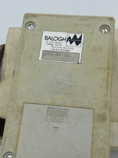 BALOGH CPA - 88/2K - RFID CPA 88 2K - KLR Automation