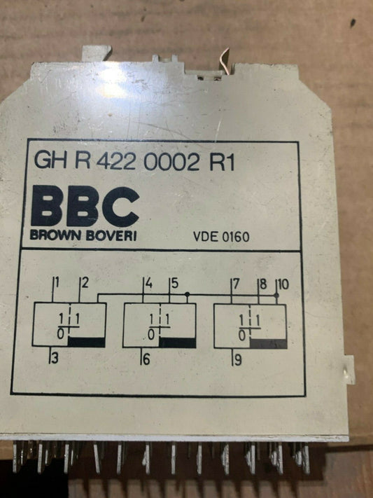 BBC Brown Boveri GH R422 0002 R1