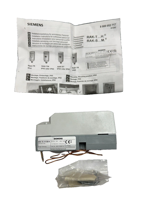 SIEMENS RAK-TB.1410B-M THERMOSTAT