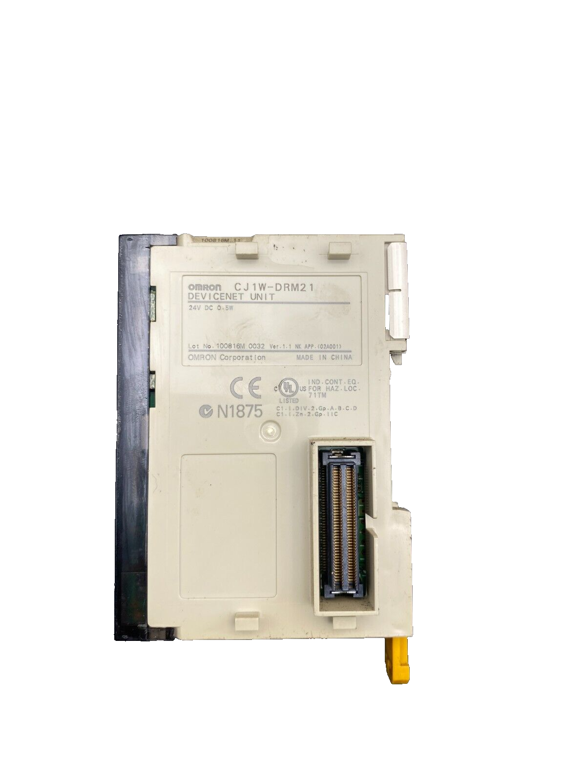 OMRON CJ1W-DRM21 DEVICENET UNIT x1pc