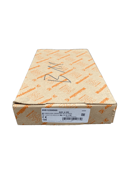 WEIDMULLER 2051230000 BLOC DE JONCTION DE PASSAGE A2C 4 OR x100pc - KLR Automation