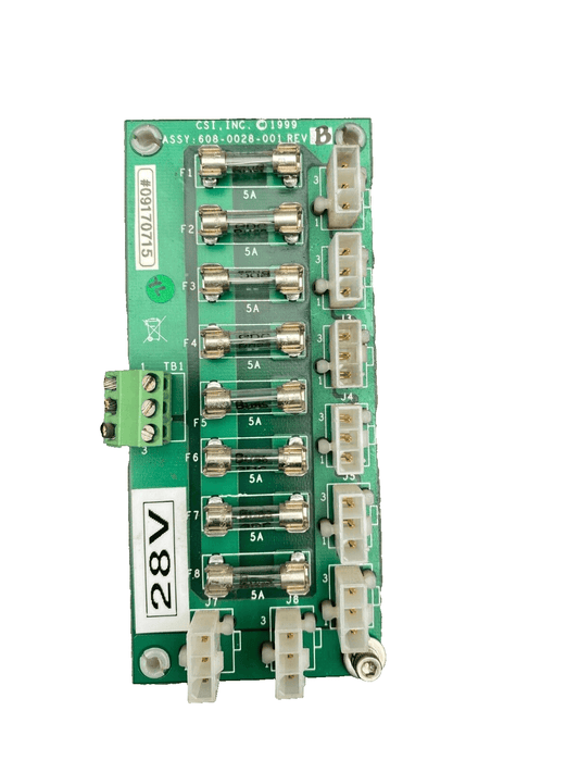 CSI DELARUE CASH SYSTEMS 608 - 0028 - 001 608 - 0027 - 001 AMPCB - 1 - 0 28V BOARD x2pc - KLR Automation