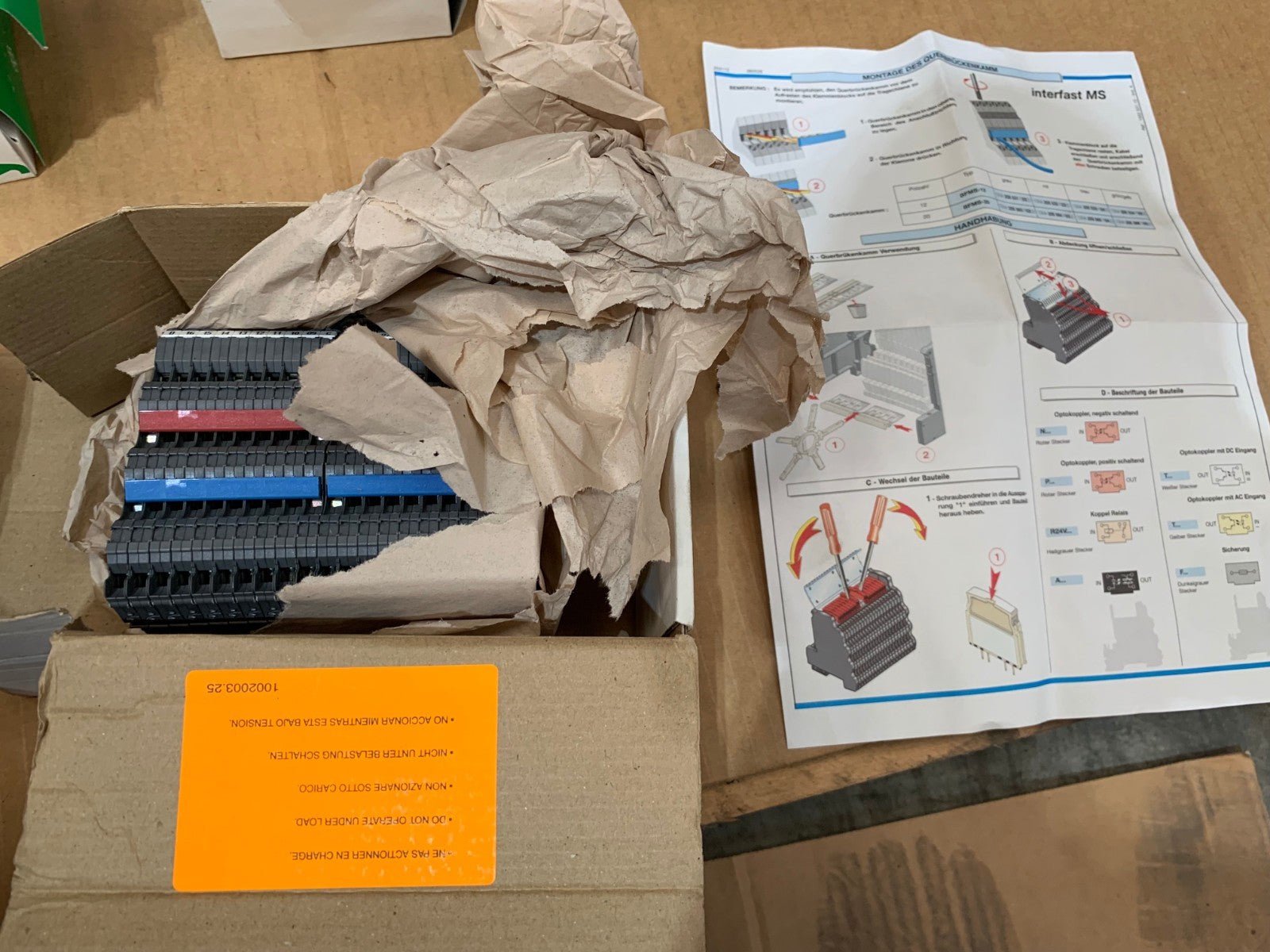 BOM 16/FS/TL - PI 1SNA631061R2000 ENTRELEC BOM - 16 / FS / TL - PI Interface Connexion - KLR Automation