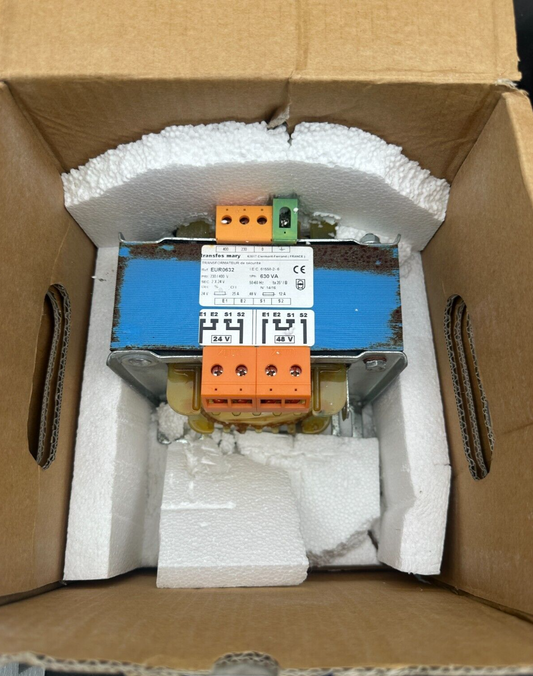 MARY S03Q28LV00 EUR 0632 1Ph 630VA 230/400VB TRANSFORMATEUR