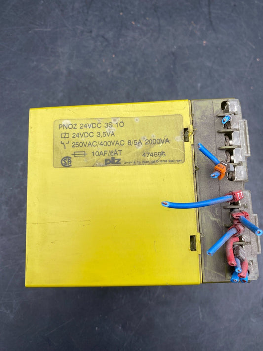 PILZ 17753 PNOZ 24VDC 474695 SAFETY RELAY - KLR Automation