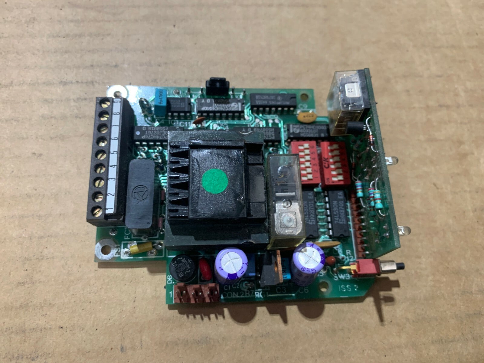 card Controls machine printed see and make offer