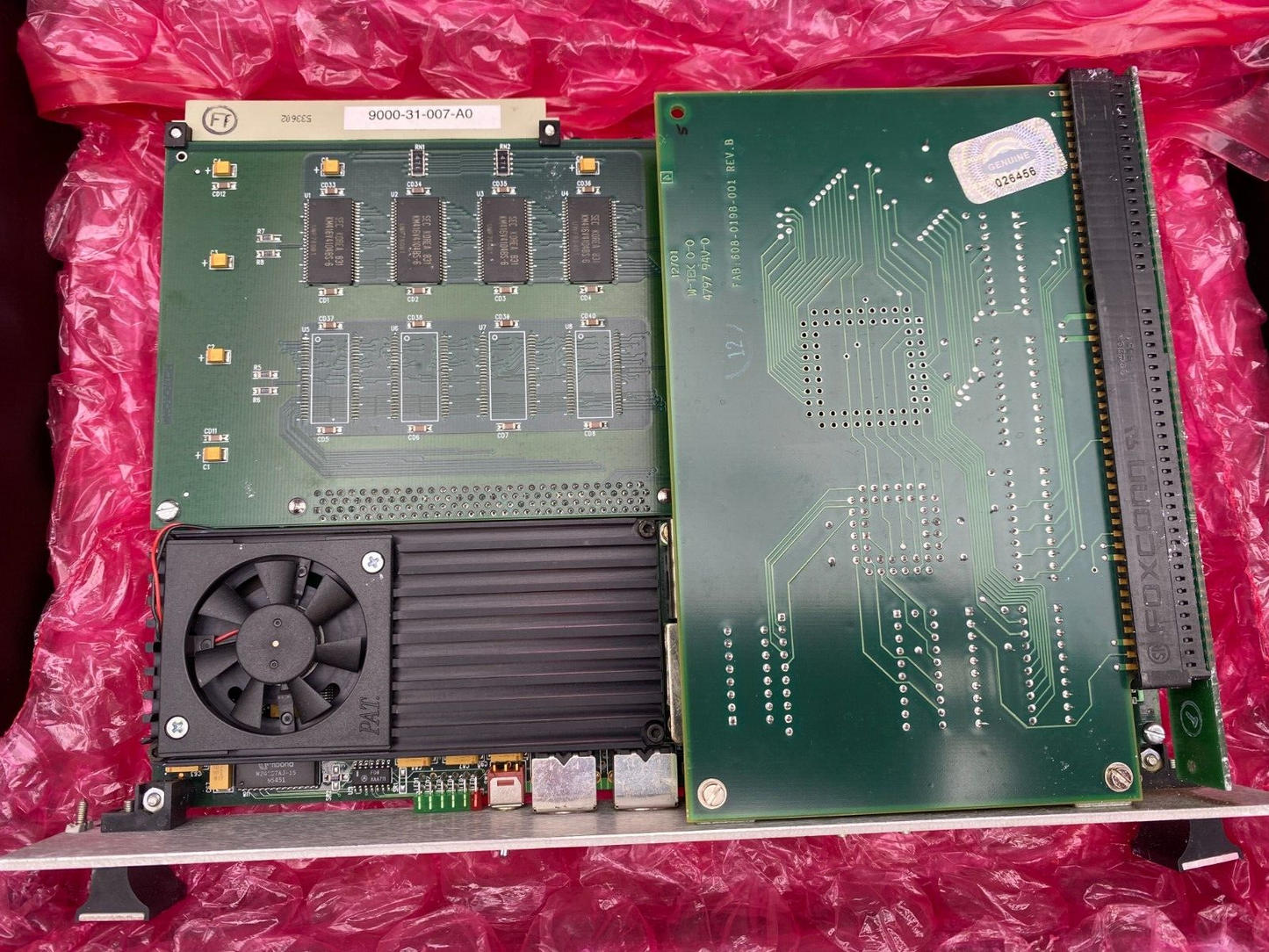SBS V5B 9000-70-040 VME-SCA1 REV. 00 9000-31-007-A0 7001335-002 REV. 01 x1pc