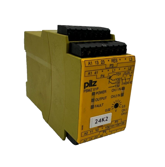 PILZ 777949 PSWZ X1P 0.5V/24-240VACDC 2N/O 1N/C 2SO RELAIS DE DE SECURITE
