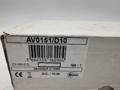 URMET AV0151/D10 BITRONVIDEO EV-040-015 DECODEUR D'ETAGE 10 VOIES